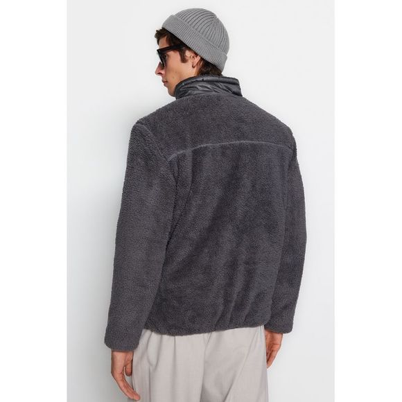 NWT Trendyol Men Regular fit Standing collar Woven Jacket - Picture 7 of 13